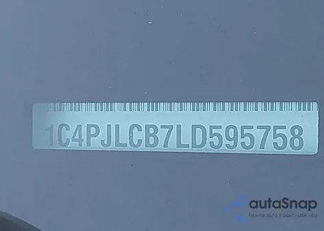 2020 Jeep Cherokee Latitude Fwd from USA, damaged, VIN 1C4PJLCB7LD595758